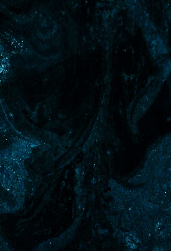 Abstract Deep Blue Wallpaper with Sparkles - Starry Night Effect