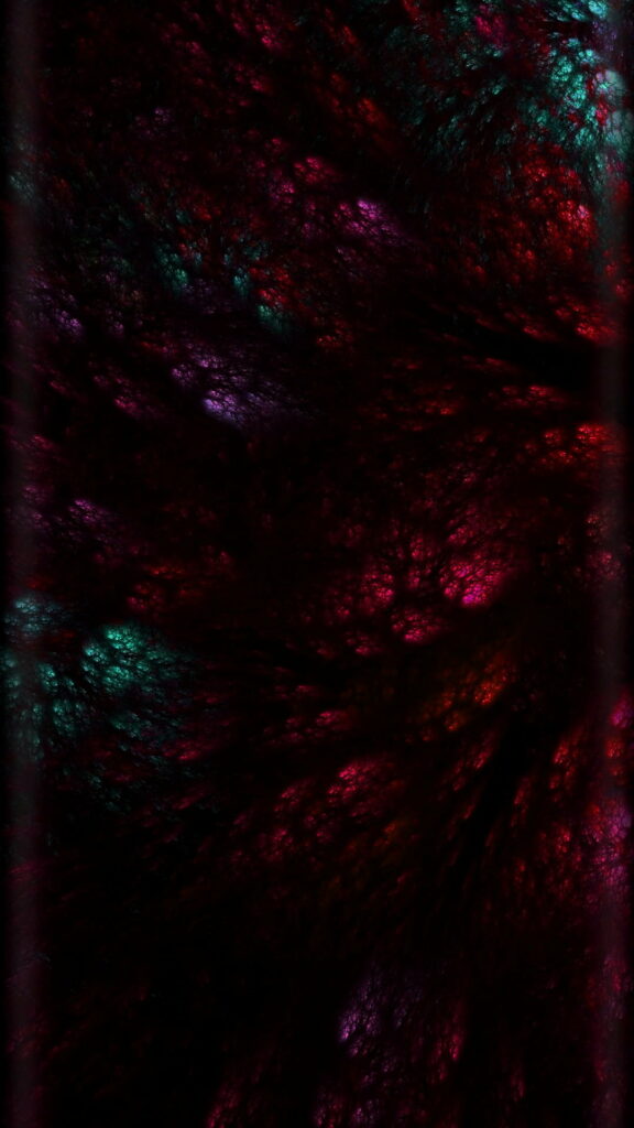 Starlit Abyss: A Captivating Deep Space Galaxy in Purple Hues - HD Phone Wallpaper Background