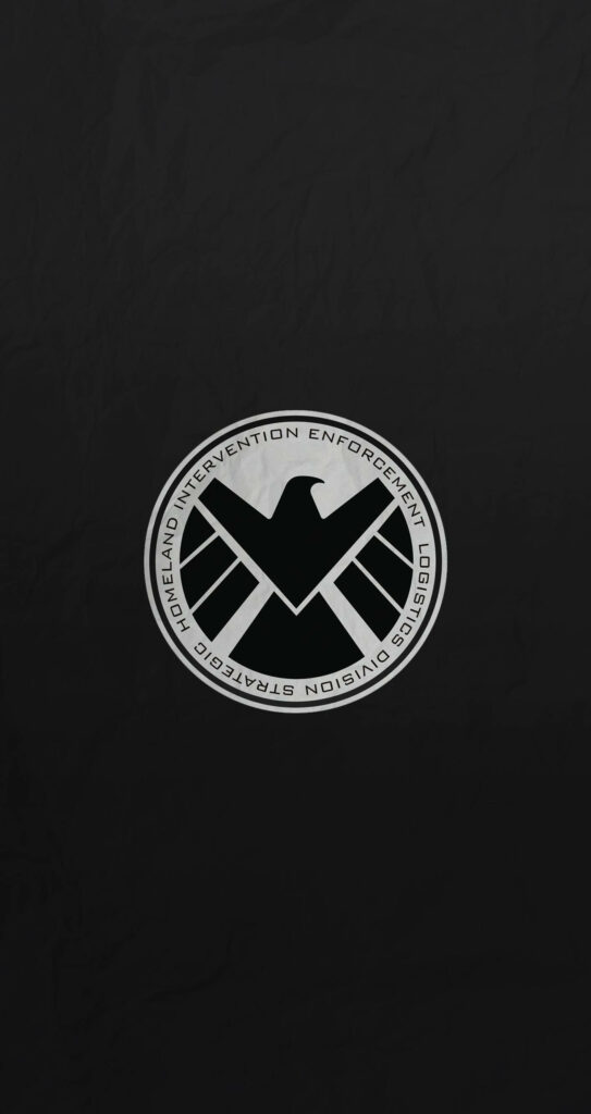Shielding Your Screen: Marvel's Iconic Logo in 4k Phone Wallpaper