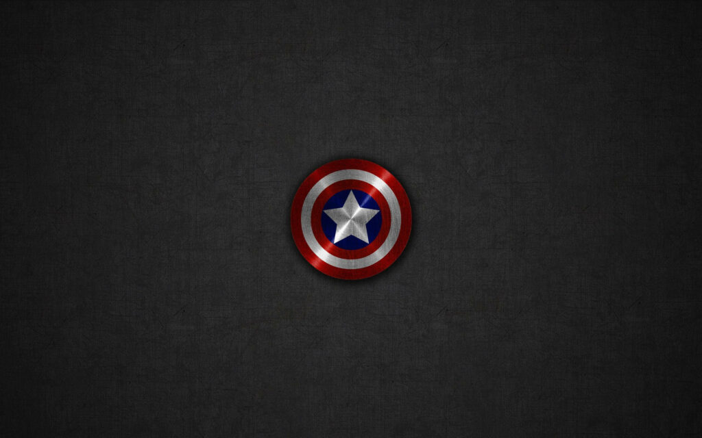 Captain America's Iconic Shield: Symbolizing Hope Amidst the Shadows Wallpaper
