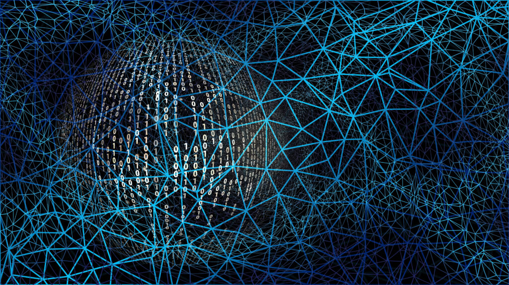 Guardian of the Digital Realm: Mesmerizing Blue 4k Wallpaper Embodying Firewall Security