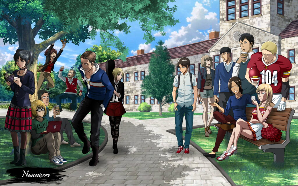 Gathering of Heroes: The Defenders of Humanity - Attack On Titan Wallpaper HD