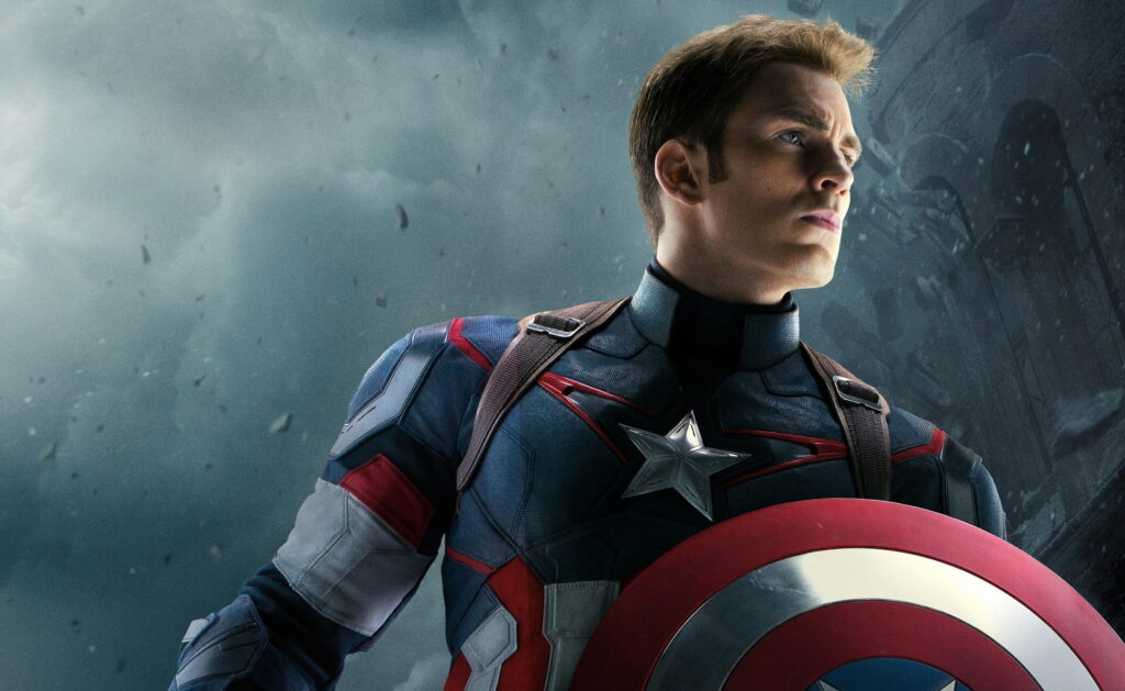 Rise of the Shield: Captain America Takes on the Silver Screen - QHD Wallpaper