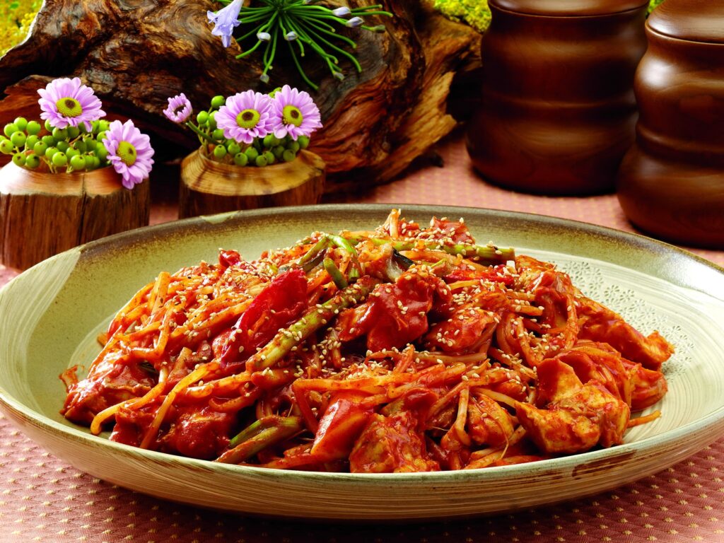 Flavorful Vegetable & Meat Stew Wallpaper - Delectable Dish Design