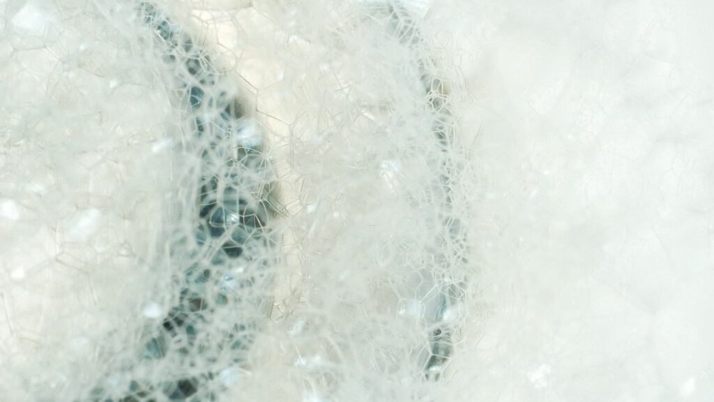 Delicate Foam Bubbles Wallpaper Background – Light & Airy Patterns
