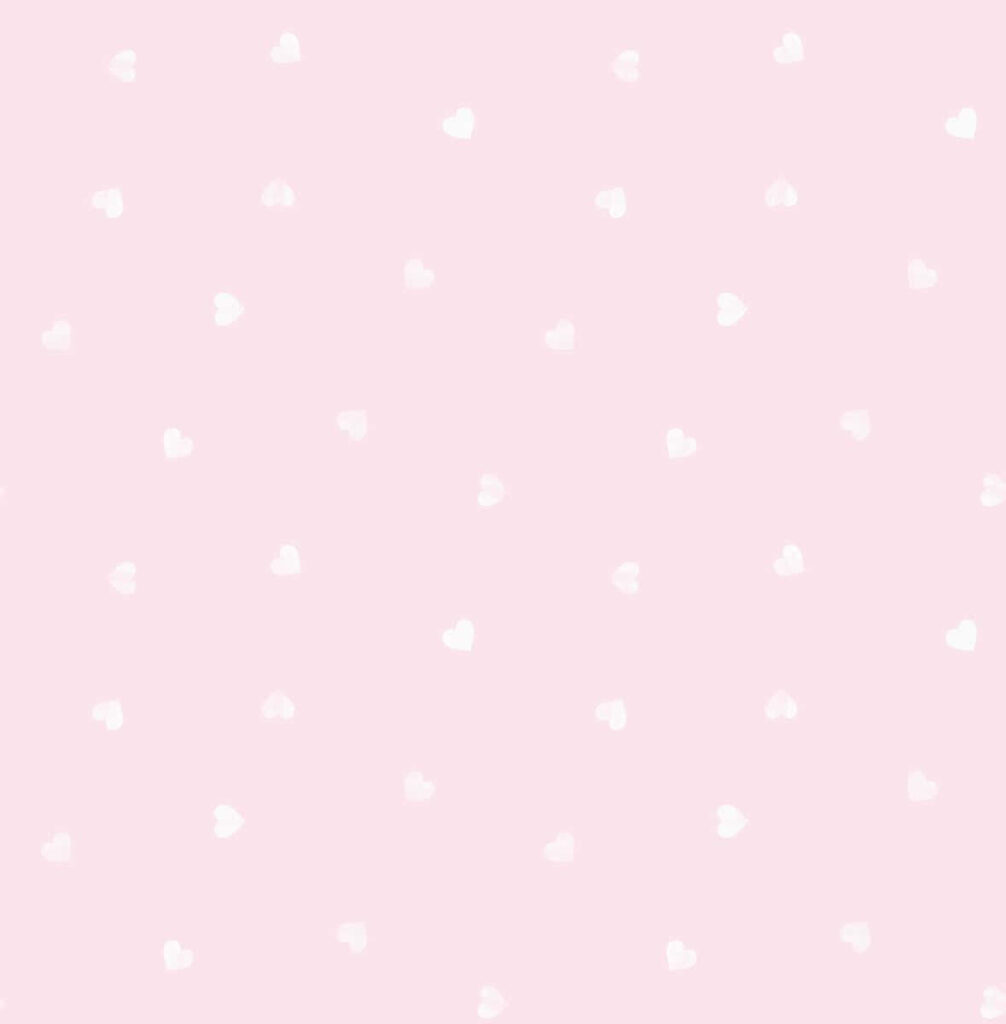 Delicate Pink Heart Pattern Wallpaper Background – Charming Design
