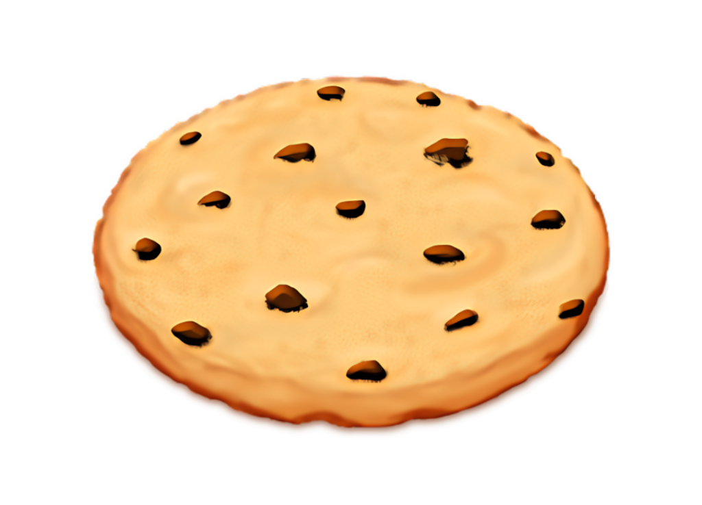 Delicious Chocolate Chip Cookie Wallpaper: Textured & Visually Appealing