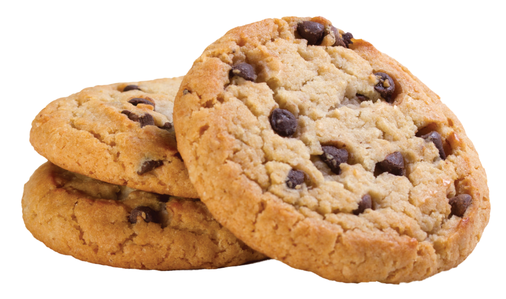 Delicious Chocolate Chip Cookies Wallpaper: Crispy Treats & Rich Flavor