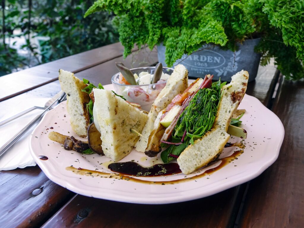 Delicious Sandwich Wallpaper - Fresh Ingredients for Food Lovers