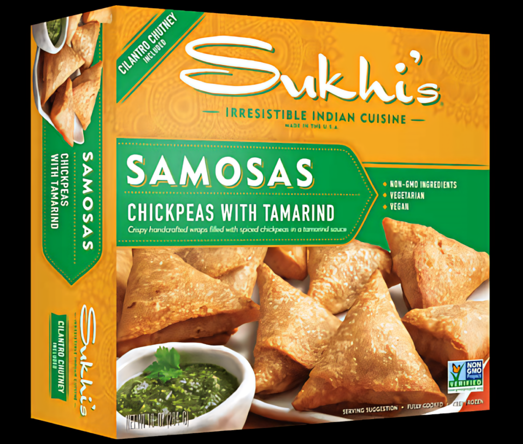 Sukhis Chickpeas Tamarind Samosas Wallpaper - Crispy & Flavorful