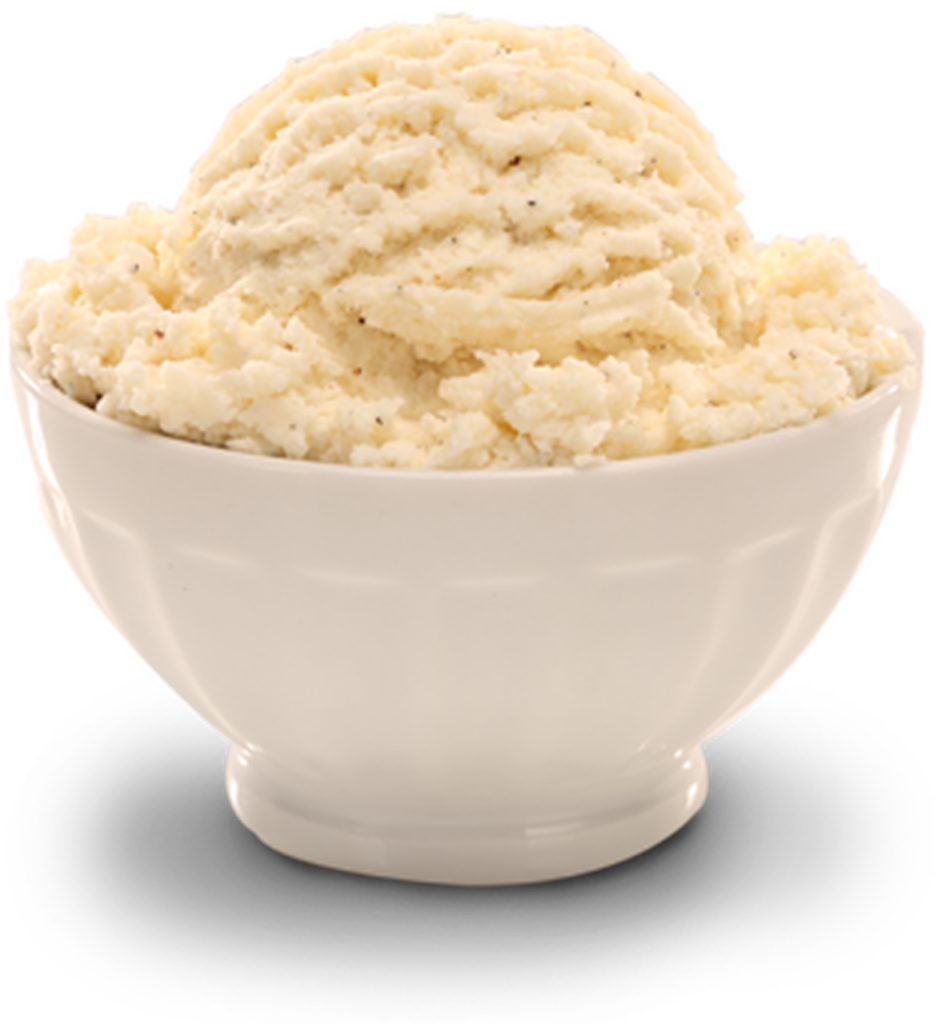 Delicious Creamy Vanilla Custard in a White Bowl - Wallpaper Background