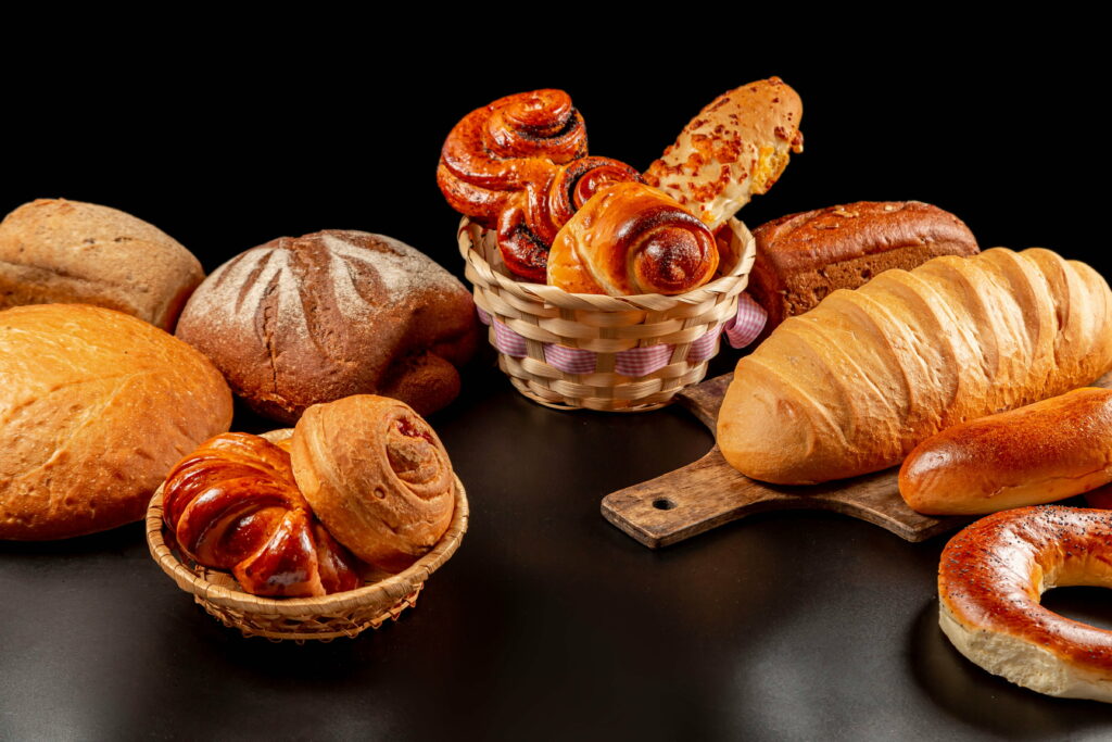Baking Up a Feast: A Gourmet Viennoiserie Delight Wallpaper