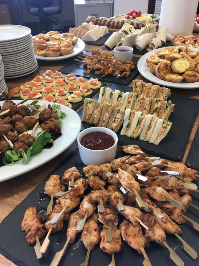 Appetizer Party Wallpaper: Savory Skewers, Sandwiches & More!