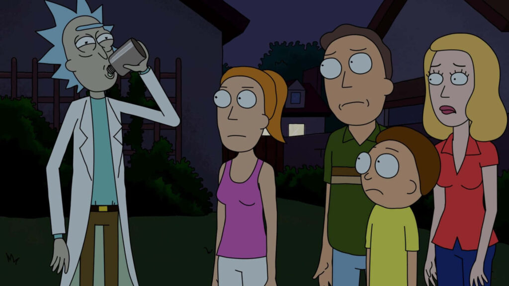Captivating Portrait of Jerry Smith: Immersive Snapshot that Captures the Essence of his Memorable Character in 'Rick and Morty' Wallpaper