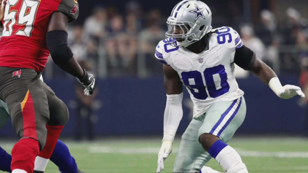 Demarcus Lawrence Action Wallpaper - Dallas Cowboys Background