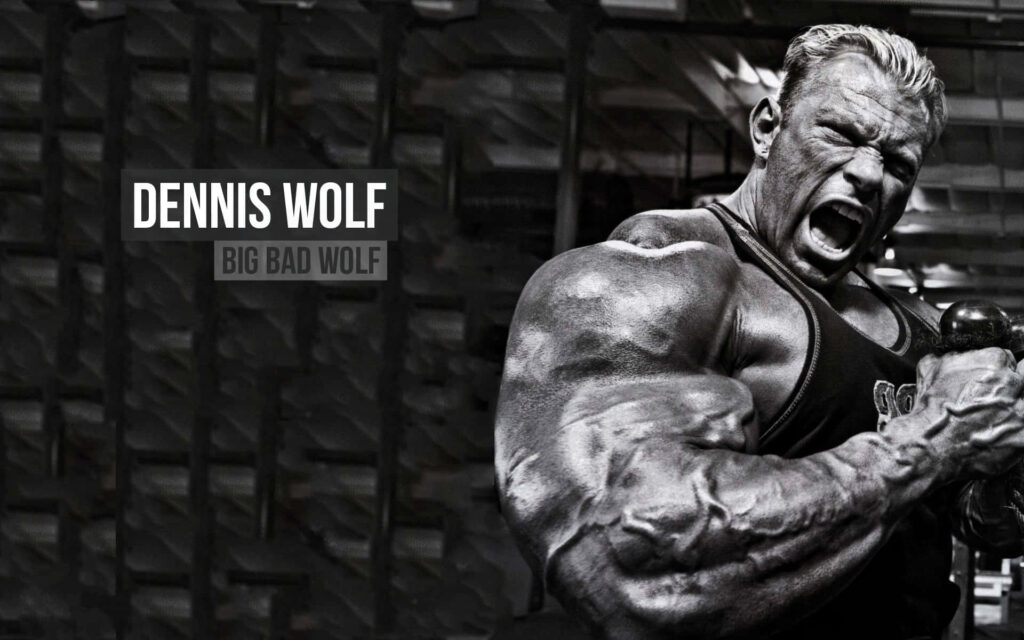 Dennis Wolf Big Bad Wolf intense bodybuilding passion motivation wallpaper background image
