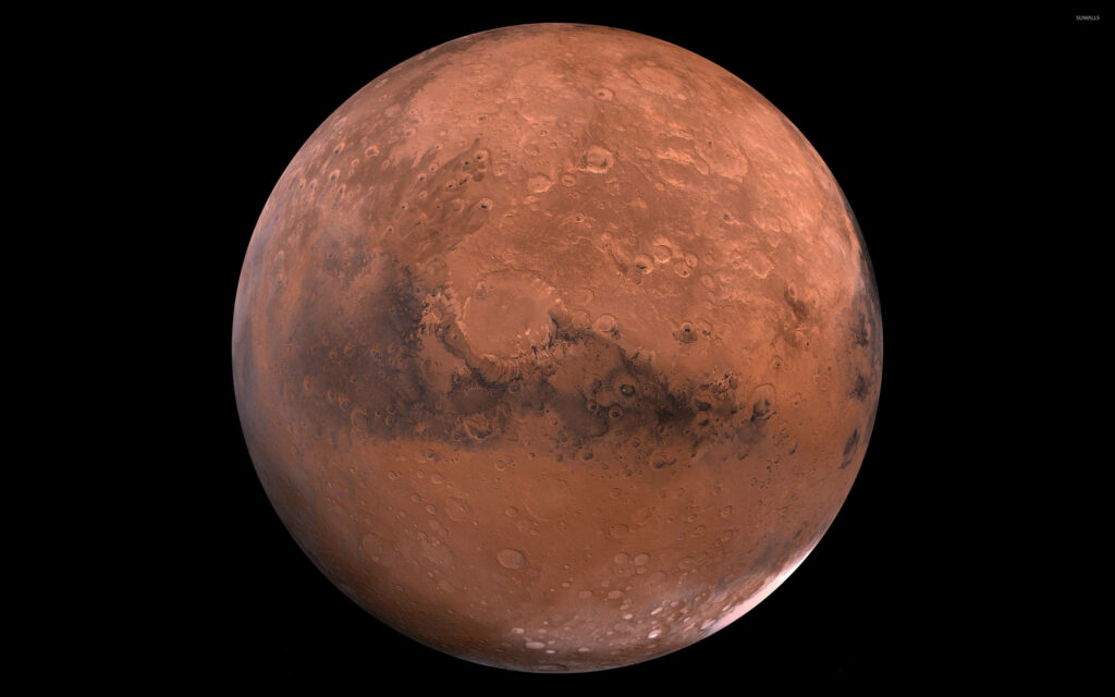 Mars: A Desolate Landscape Unveiled Wallpaper