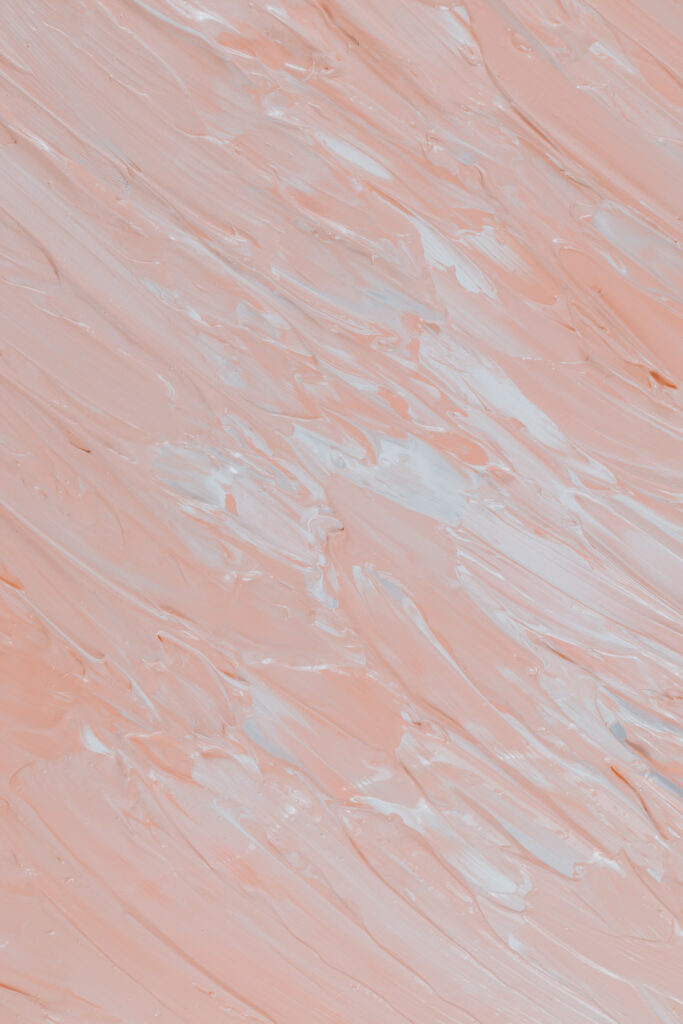 Stunning Pink & White Abstract Paint Wallpaper – Macro Design