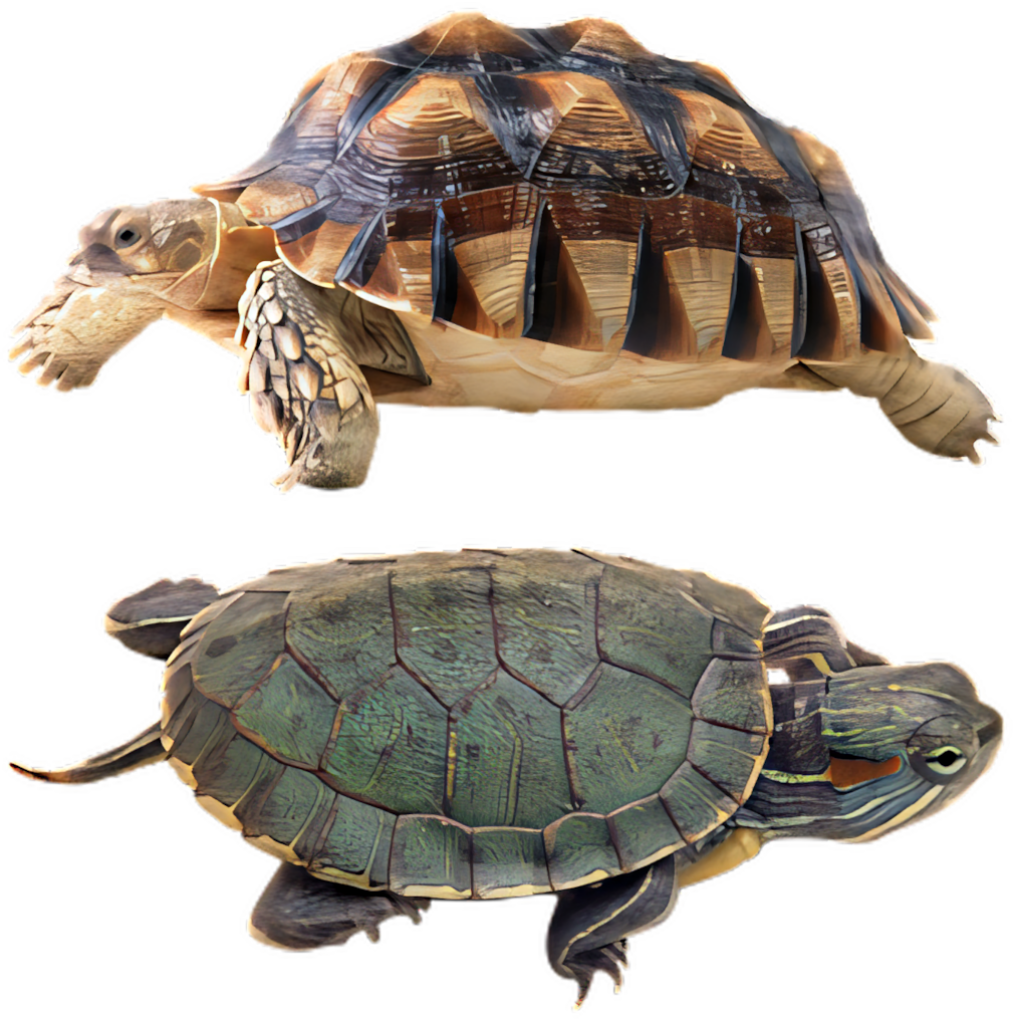 Turtle Shell Comparison: Unique Patterns & Structures Wallpaper
