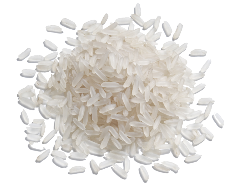 Textured Uncooked White Rice Grains Wallpaper Background
