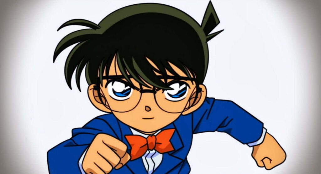 Detective Conan: Determined to Protect in a Vivid Wallpaper Background