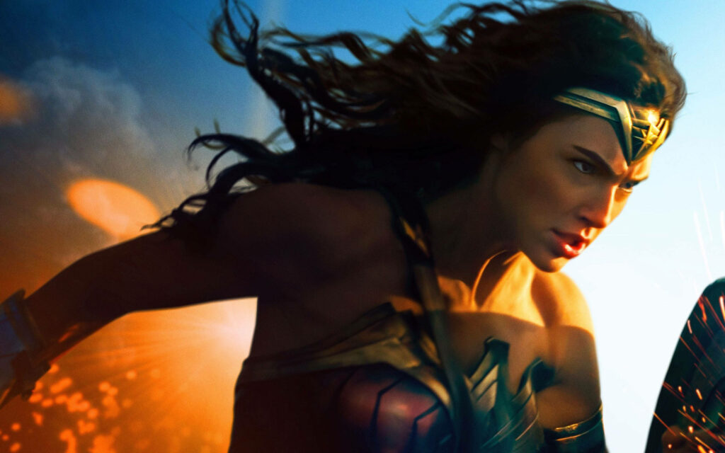 Empowered Vigilante Racing to Save Humanity Wallpaper