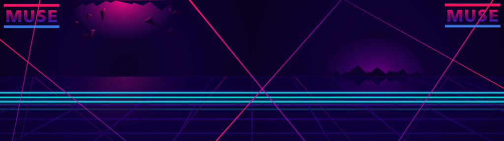 Pulsating Neon Glow: Mesmerizing X-Pattern Poster in Vibrant Purple Wallpaper