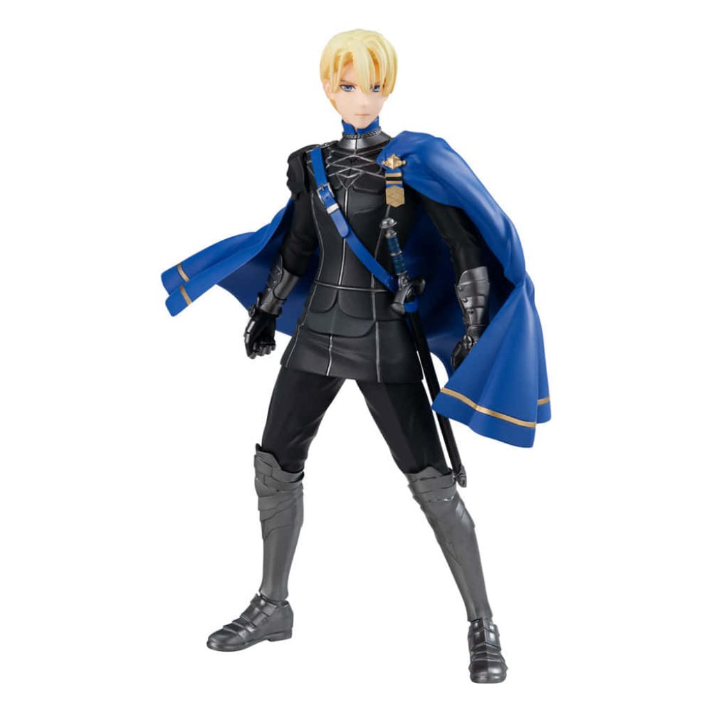 Dimitri Alexandre Blaiddyd collectible figure in Blue Lions uniform detailed RPG desktop decor Wallpaper