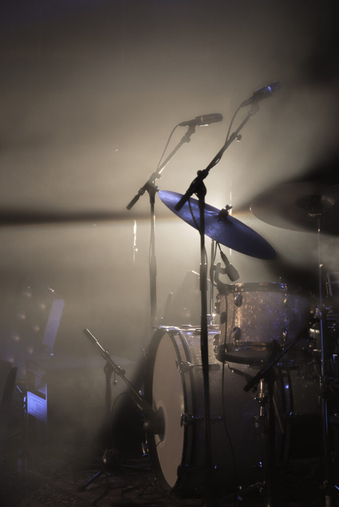 Moody Concert Stage Wallpaper: Perfect for Music Lovers