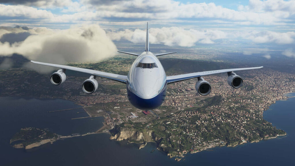 Thrilling Aviation Adventure with Microsoft Flight Simulator: Unleash your inner pilot and discover the wonders of a vast virtual world! Wallpaper