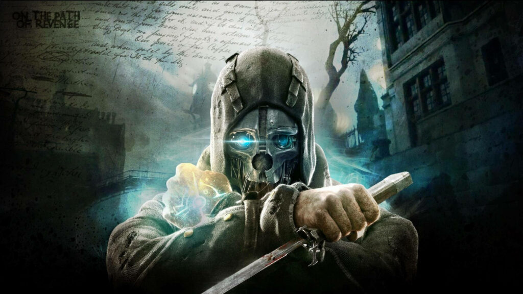 Dishonored Assassin Fanart Wallpaper: Stealth & Intrigue