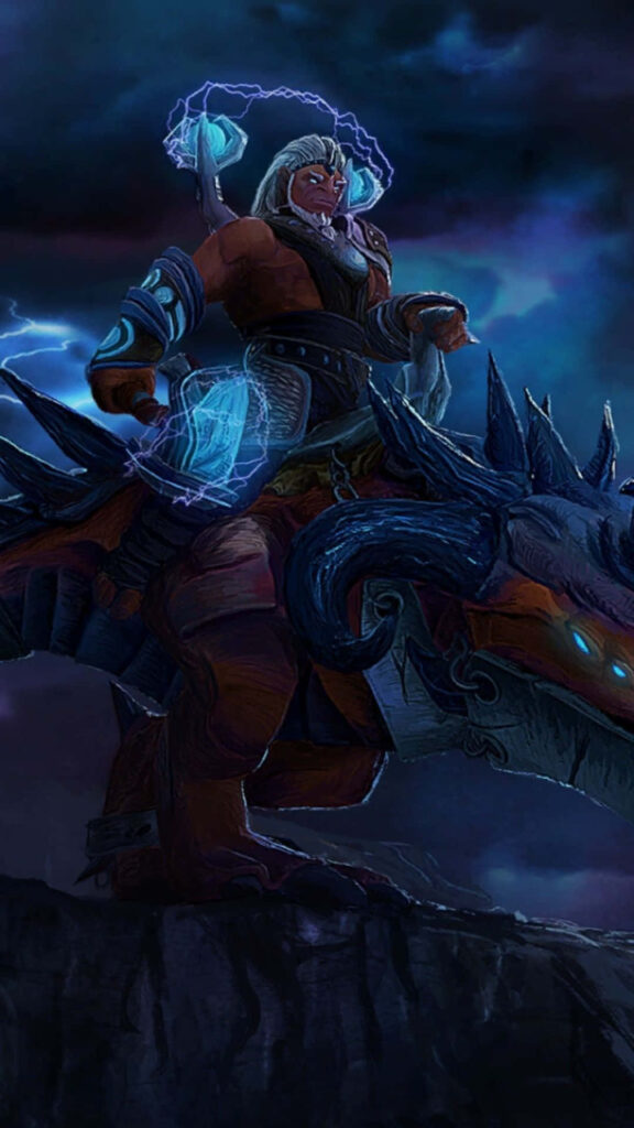 Android Wallpaper Showcasing Dota 2's Disruptor
