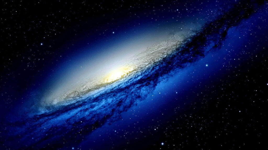 Galactic wallpaper featuring vibrant stars and cosmic light for exploration enthusiasts.
