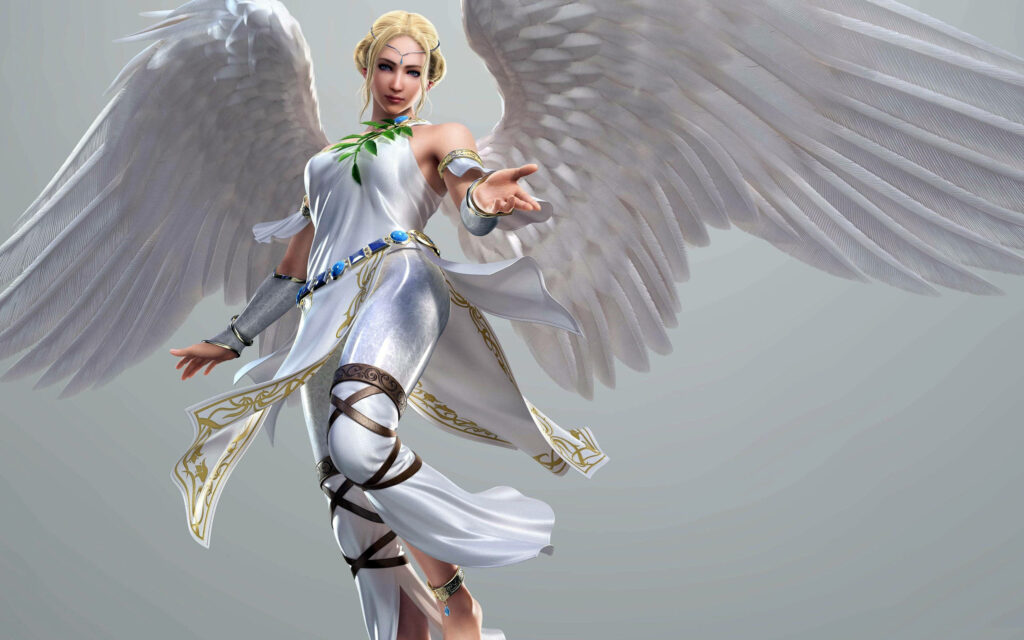 The Radiant Angels of Tekken: A Stunning Wallpaper to Brighten Your Screen
