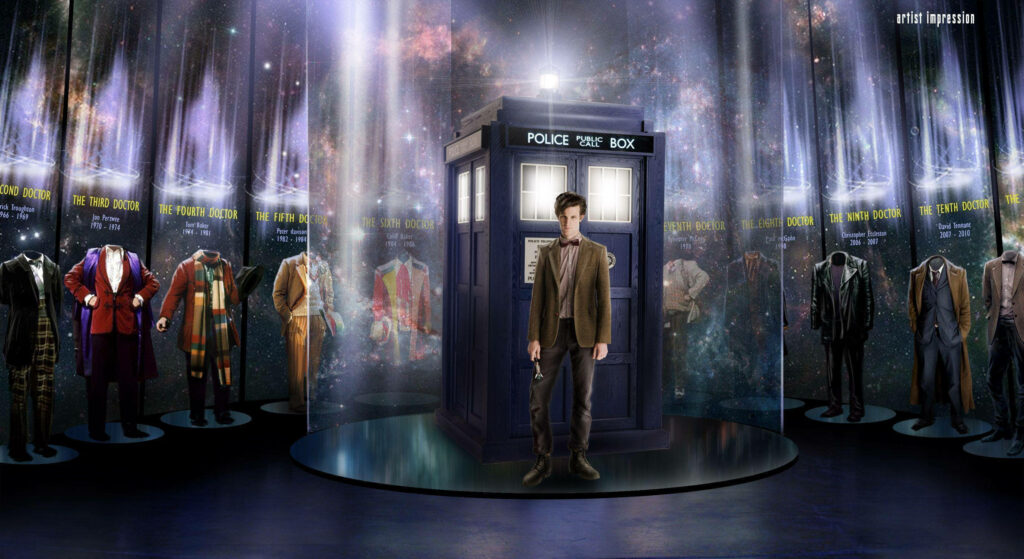 Timeless Doctor Who Wallpaper: TARDIS & All Doctor Incarnations