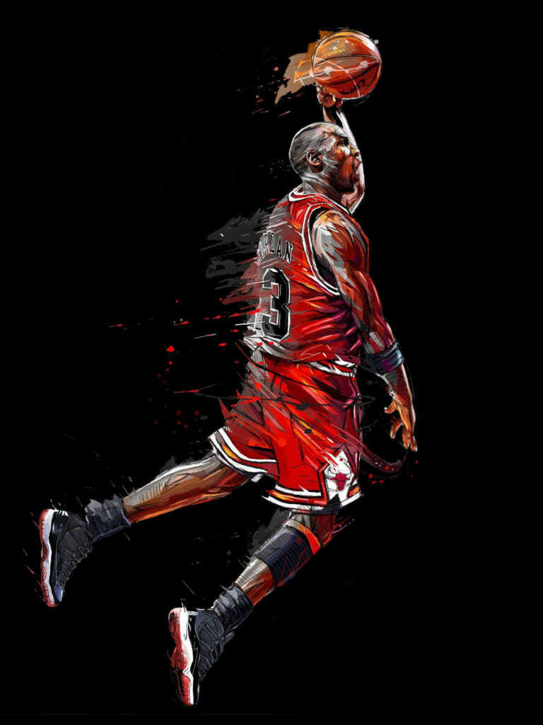 Relentless Domination of Basketball's Greatest Legend, Michael Jordan Wallpaper