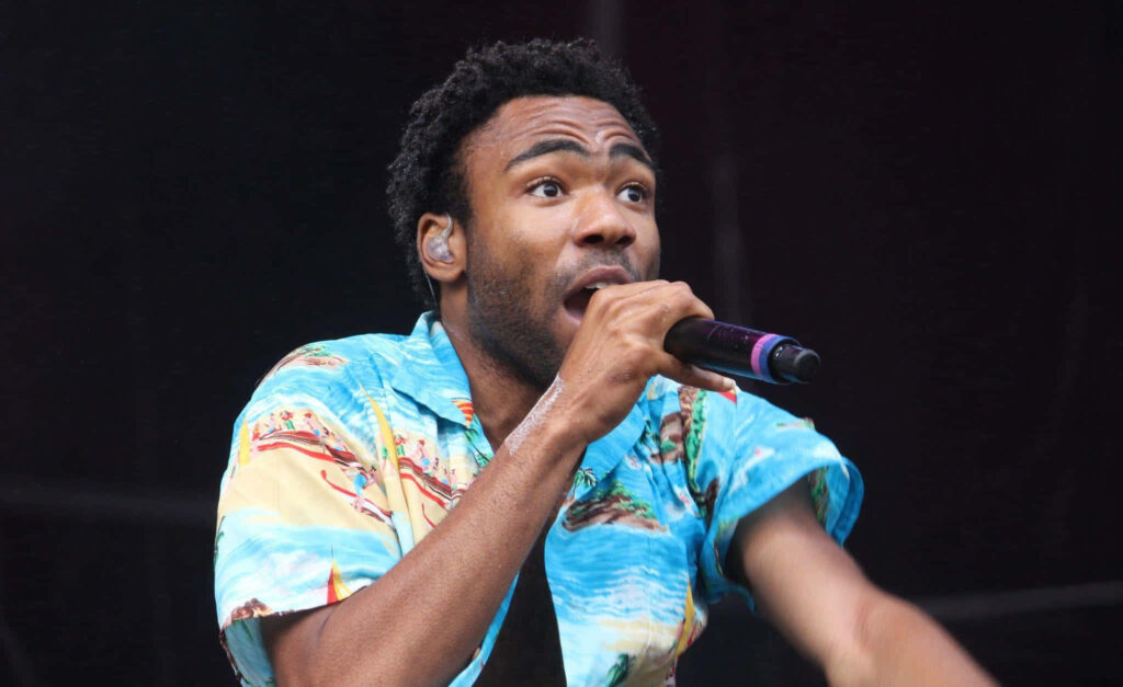Donald Glover Live: Vibrant Energy & Stage Presence Wallpaper