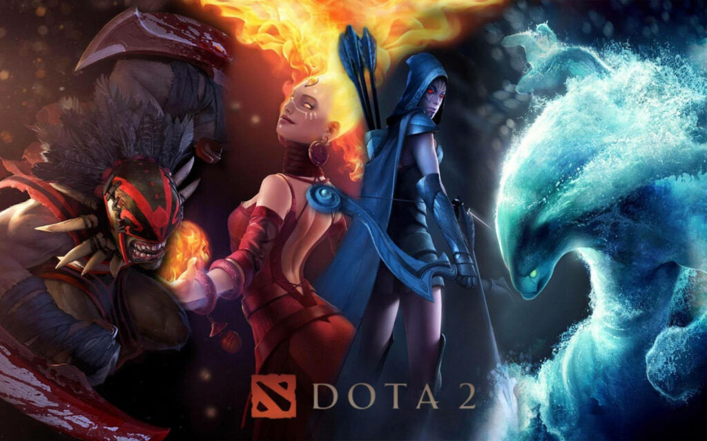 Dota 2: A Mesmerizing Journey Unveiled Wallpaper