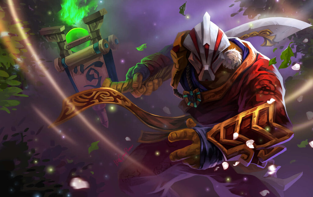 Juggernaut, the Fearless Warrior, Surrounded by Mystical Illumination Wallpaper