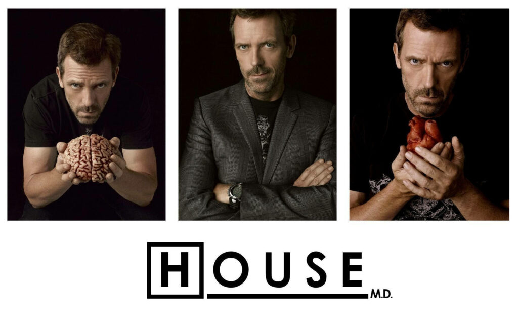 Dr. Gregory House Wallpaper: Intellect & Emotion in House MD
