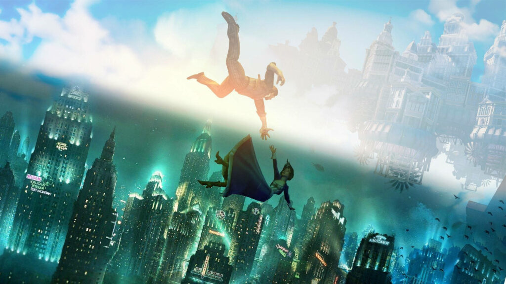 Iconic BioShock Infinite Wallpaper: Rapture Meets Columbia Adventure