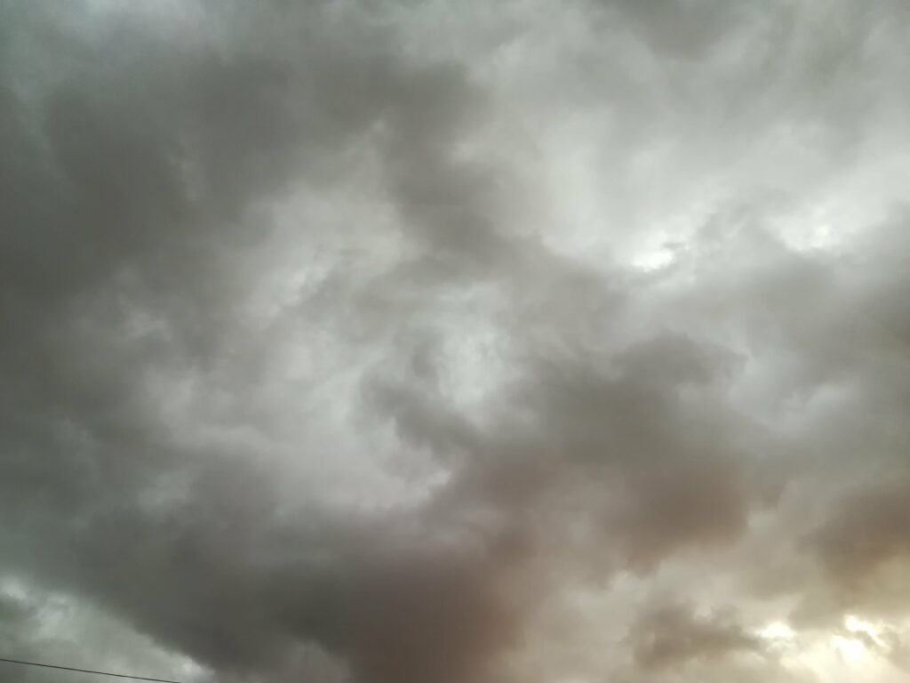 Dramatic HD Wallpaper: Intense Storm Clouds Background