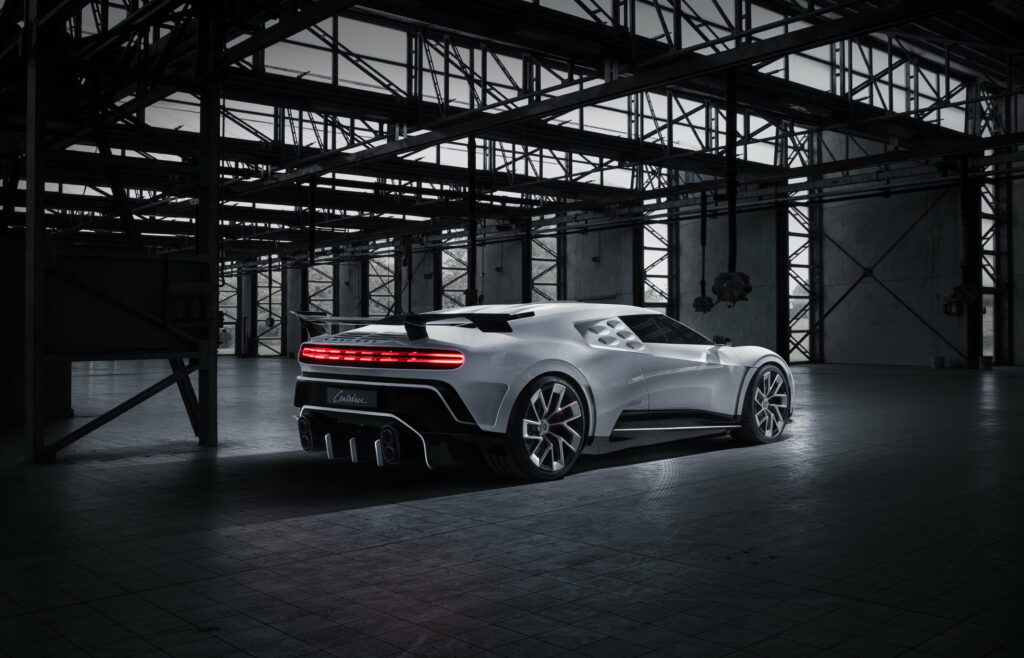 Exquisite Bugatti Centodieci: A 2021 Masterpiece in Automotive Engineering Wallpaper