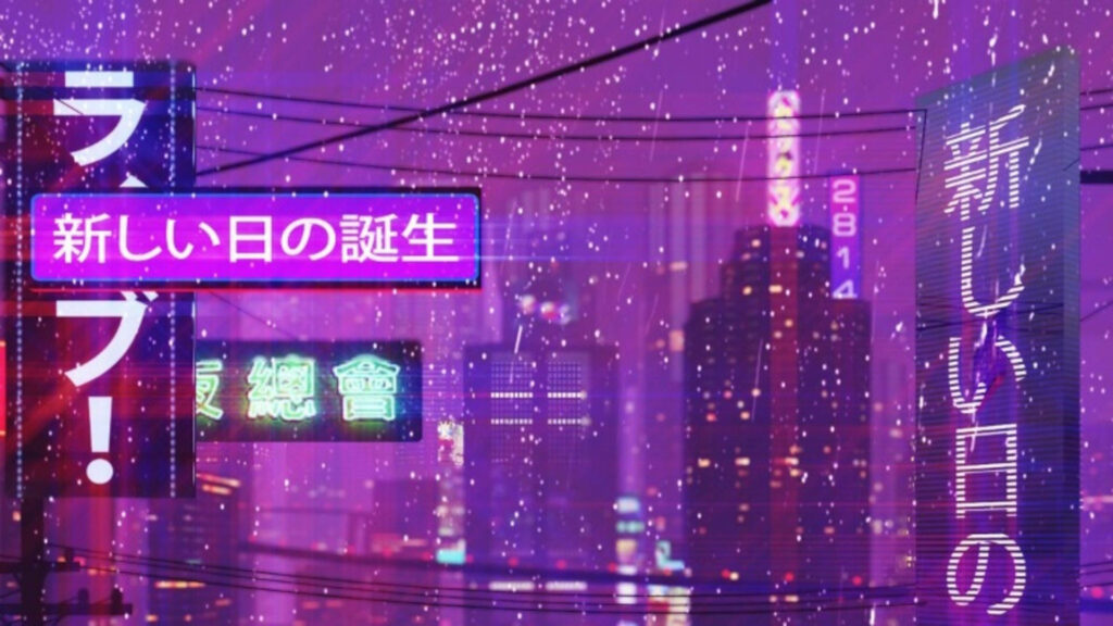 Sunset Dreams: A Nostalgic Journey Through a Retrowave Cityscape Wallpaper
