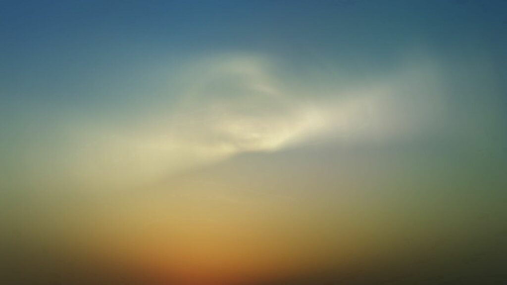 Serene 1920x1080 Gradient Wallpaper with Ethereal Light Effect