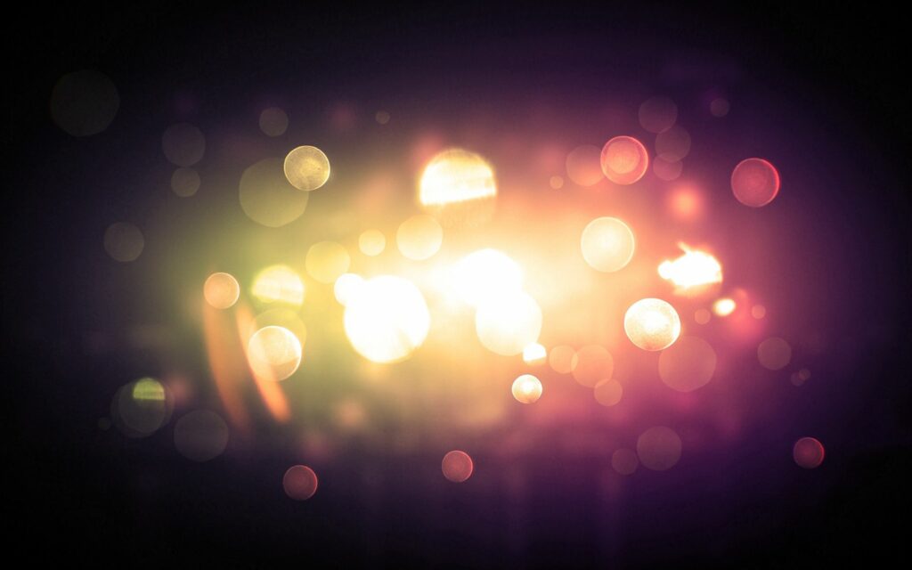Dreamy Bokeh Light Circles Wallpaper - Soft Glow Background 1920x1200