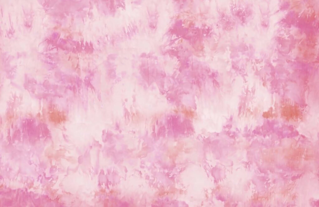 Dreamy pink dye wallpaper with abstract brushstroke textures and soft gradient background