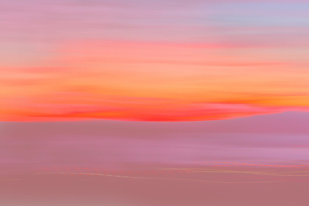 Soft Pink Abstract Wallpaper: Dreamy Gradient Background Design