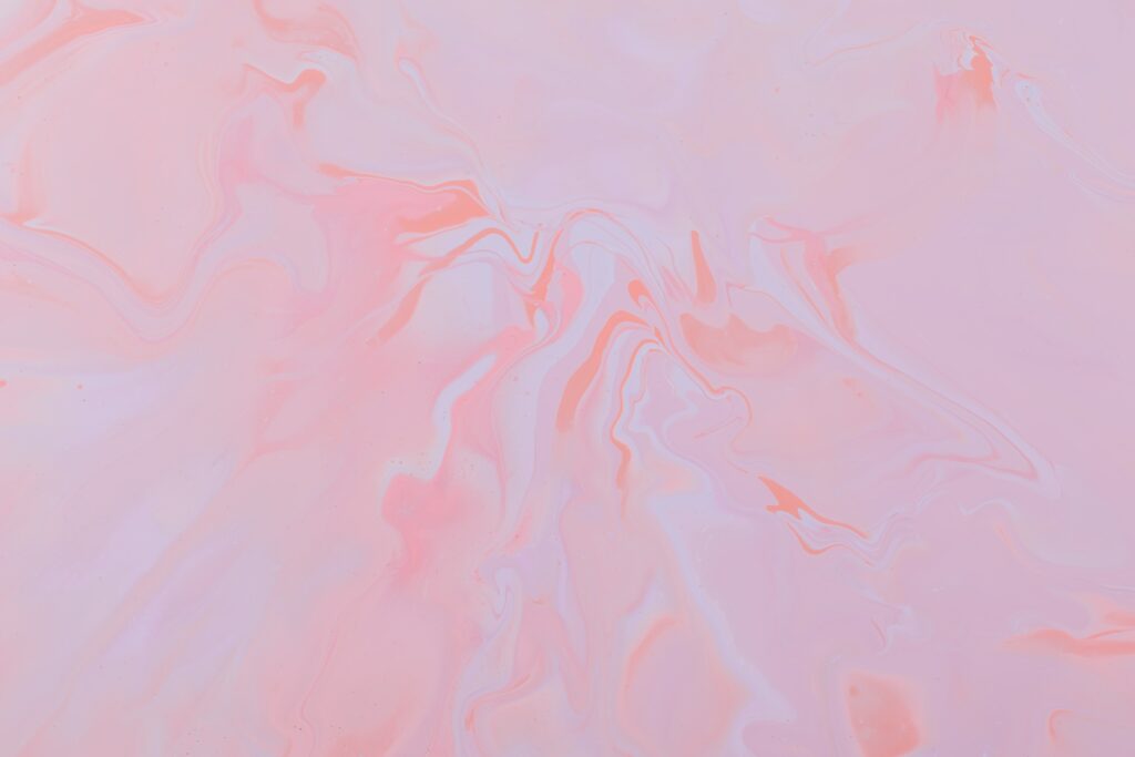 Dreamy Pink and Peach Abstract Wallpaper | Fluid Swirling Patterns