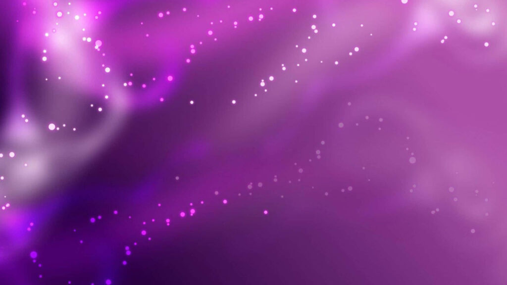 Dreamy Purple Abstract Background with Cosmic White Light Specks Wallpaper